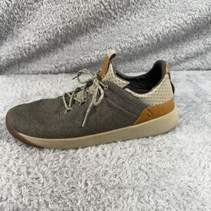 OluKai Nanea Li Men's Gray Sneakers Lace Up Athletic Shoes Size 9